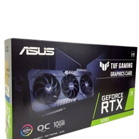 ASUS TUF-RTX3080-O10G-V2-GAMING グラフィックボード ビデオカード パソコン パーツ 10GB HDMI Displayport LHR 中古 T10706393