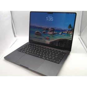 【中古】Apple MacBook Pro 14インチ M4(CPU:10C/GPU:10C) 16GB/512GB スペースブラック MW2U3J/A(14インチ,M4,2024)【熊本】保証期間１ヶ月【ランクA】