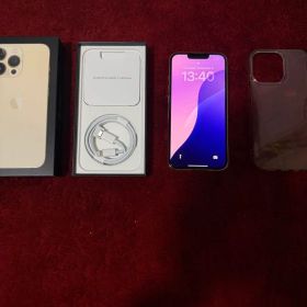 Apple iPhone 13 Pro ゴールド 充電ケーブル・ケース付き