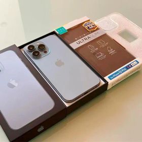 ☆新品同様☆iPhone13 PRO 128GB☆交換品100%☆シエラブルー☆