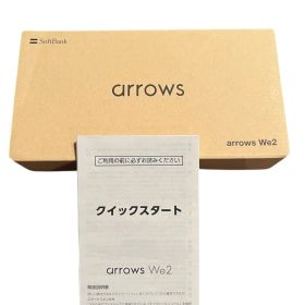 【新品未使用】即購入OK‼️SoftBank arrows We2 ホワイト