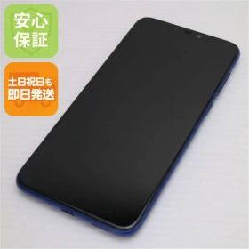 美品 ZenFone Max M2 ZB633KL スペースブルー スマホ 本体 白ロム 土日祝発送OK 06000