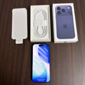 【極美品】iPhone 17 pro 256G simフリー デープブルー