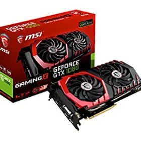 【未使用】【中古】 MSI TWINFROZR VI クーリングシステム グラフィックボード GeForce GTX 1080 GAMING X 8G