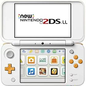 新品3DS本体 Newニンテンドー2DS LL ホワイト×オレンジ◇