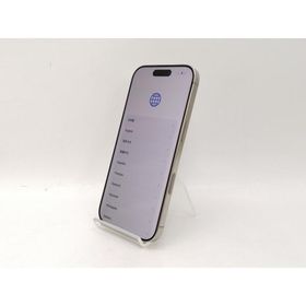 【中古】Apple 国内版 【SIMフリー】 iPhone 16 Pro 128GB ナチュラルチタニウム MYMY3J/A【吉祥寺】保証期間１ヶ月【ランクB】