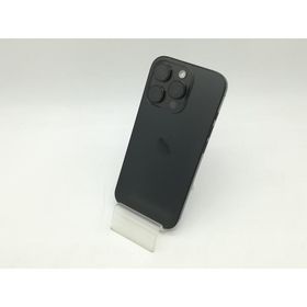 【中古】Apple 国内版 【SIMフリー】 iPhone 16 Pro 256GB ブラックチタニウム MYN03J/A【OSU301】保証期間１ヶ月【ランクB】