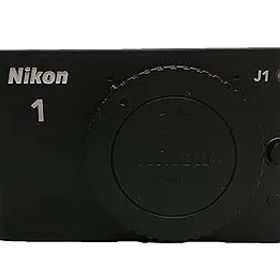 【中古】Nikon ミラーレス一眼カメラ Nikon 1 ニコンワン J1 ジェイワン 標準ズームレンズキット ブラックN1 J1HLK BK