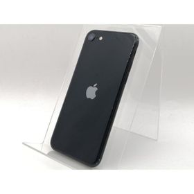 【中古】Apple SoftBank 【SIMフリー】 iPhone SE（第3世代） 64GB ミッドナイト MMYC3J/A【津田沼】保証期間１ヶ月【ランクC】