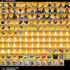 金ピーリー 1000スキン 900エモ 超エモ強 | フォートナイト(Fortnite)のアカウントデータ、RMTの販売・買取一覧