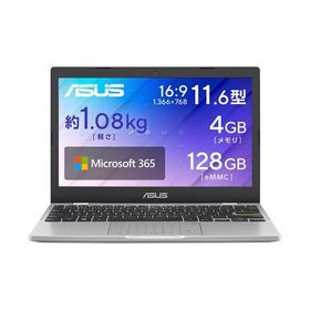 新品 ASUS Vivobook Go ノートPC E210KA-N441WWS[11.6型 | FWXGA | Celeron | 4GB | 128GB | Windows 11 Home | 365 Basic | ドリーミーホワイト]