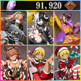 初期垢 石91920個 番外席次 ルプスレギナ アウラ マーレ | オバマス(MASS FOR THE DEAD)のアカウントデータ、RMTの販売・買取一覧