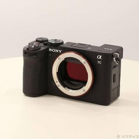 〔中古〕SONY(ソニー) α7C II ボディ ブラック ILCE-7CM2〔262-ud〕