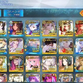 引退アカウント<2>殺生院組み合わせ | FGOのアカウントデータ、RMTの販売・買取一覧