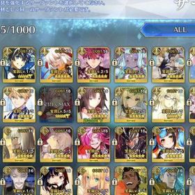 M製品，引退，宝具5所持14種，ssr148種 | FGOのアカウントデータ、RMTの販売・買取一覧