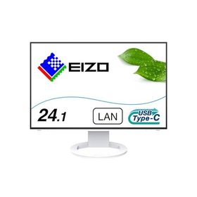 EIZO FlexScan EV2495-WT （24.1型/1920×1200/フレームレスモニター/アンチグレアIPS/疲れ目軽減/ホワイト