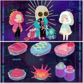 🍣Cyber寿司verse🍣（フルセット）58点 | リヴリーアイランドのアイテム、RMTの販売・買取一覧