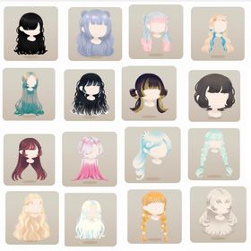 廃盤 グレデリー リヴクリ バザール ナッツ コラボショップ人気SRヘアアイテム 16点セット | リヴリーアイランドのアイテム、RMTの販売・買取一覧