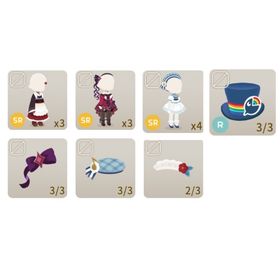 にじさんじコラボ★SR★７点セット | リヴリーアイランドのアイテム、RMTの販売・買取一覧