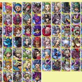 画像所持21-25体（ランダム）+ジェム470000個以上+Sキャラ合計140-200体 | ドラクエタクトのアカウントデータ、RMTの販売・買取一覧