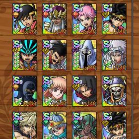 ジェム73万個以上！アバン完凸、竜魔人ダイ4凸、真大魔王バーン3凸、不死の剣士テリーなど！強キャラ多 | ドラクエタクトのアカウントデータ、RMTの販売・買取一覧