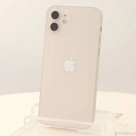 〔中古品〕 iPhone12 64GB ホワイト MGHP3J／A SIMフリー【262】
