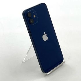 iPhone 12 256GB ブルー au 白ロム 動作確認済 86%【全額返金保証】【最速発送】