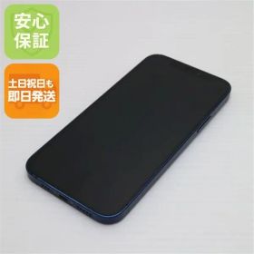 美品 SIMフリー iPhone12 64GB ブルー 即日発送 スマホ 白ロム Apple 土日祝発送OK 08000