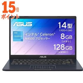 15倍ポイント ASUS｜エイスース ノートパソコン Vivobook Go 14 スターブラック E410KA-EK844W [14.0型 /…