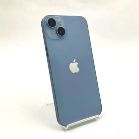 【全額返金保証】【最速発送】 iPhone 14 Plus 128GB ブルー SIMフリー 白ロム 動作確認済 84%