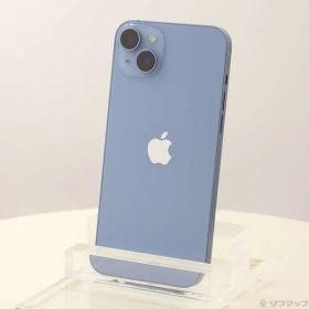 〔中古品〕 iPhone14 Plus 512GB ブルー MQ4W3J／A SIMフリー【344】