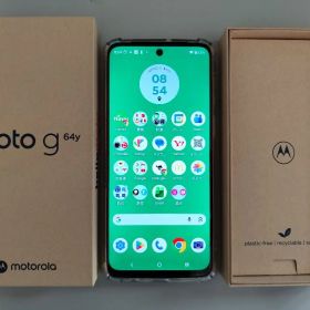 moto g64y 5G 本体／ケース／保護ガラス バニラクリーム色