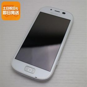 超美品 F-06F らくらくスマートフォン3 ホワイト 即日発送 スマホ FUJITSU DoCoMo 本体 白ロム あすつく 土日祝発送OK