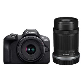 《新品》 Canon (キヤノン) EOS R100 ダブルズームキット[ ミラーレス一眼カメラ | デジタル一眼カメラ | デジタルカメラ ]【KK9N0D18P】【キャッシュバック￥10,000-対象】