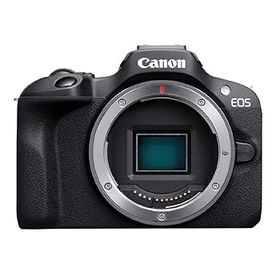 【中古】Canon ミラーレス一眼カメラ EOS R100 ボディー(レンズなし) ブラック/APS-C/約356g EOSR100