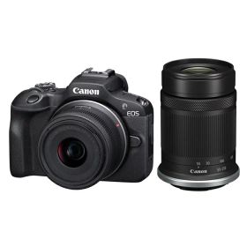 《新品》キヤノン EOS R100 ダブルズームキット ミラーレス一眼 Canon