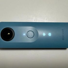 RICOH THETA 青色 360度カメラ 本体 619