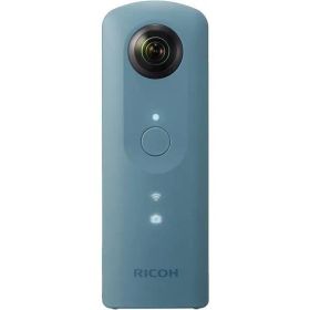 リコー RICOH 360度カメラ リコー RICOH THETA SC ブルー 全天球カメラ 910743