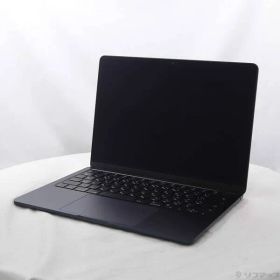 〔中古品〕 MacBook Air 13.6-inch Mid-2022 MLY33J／A Apple M2 8コアCPU_8コアGPU 8GB SSD256GB ミッドナイト 〔14.7 Sonoma〕【377】