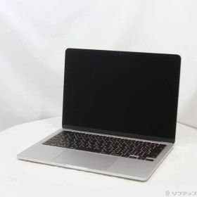 〔中古品〕 MacBook Air 13.6-inch Mid-2022 MLXY3J／A Apple M2 8コアCPU_8コアGPU 8GB SSD256GB シルバー 〔15.7 Sequoia〕【258】