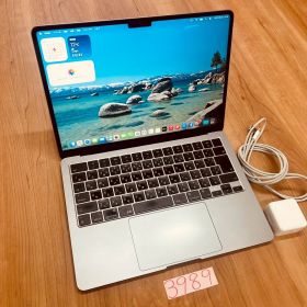 【動作確認済み】 MacBook air 13インチ 2022 アップル Apple M2 24GB 512GB 動画編集可能 カメラ内蔵 ノートPC ノートパソコン SSD搭載 macOSインストール済み 【3989】
