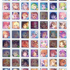 iOS) 各属性主要キャラ充実 | プリンセスコネクト(プリコネR)のアカウントデータ、RMTの販売・買取一覧