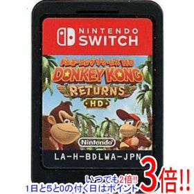【いつでも2倍！1日と5.0のつく日、18日は3倍！】【中古】ドンキーコング リターンズ HD Nintendo Switch ソフトのみ
