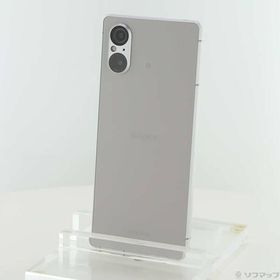 〔中古〕SONY(ソニー) Xperia 5 V 256GB プラチナシルバー XQ-DE44 S2JPCX0 SIMフリー〔276-ud〕