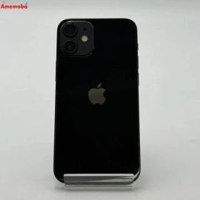 【中古】iPhone12 mini 64GB ブラック MGA03J/A AU版SIMフリー