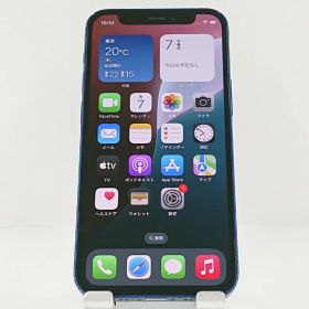 iPhone12 mini 64GB SIMフリー ブルー 送料無料 本体 c12182 【中古】