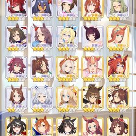 チームランクUA SSR完凸ステイゴールド・SSR完凸エアシャカーなど 引退垢 | ウマ娘のアカウントデータ、RMTの販売・買取一覧