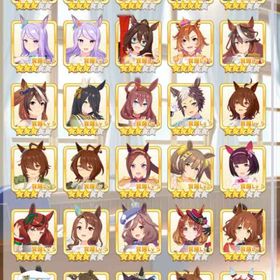 引退アカウント人権完凸複数 | ウマ娘のアカウントデータ、RMTの販売・買取一覧