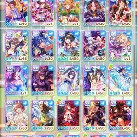 サーポトカードの確認用です25.9/27更新 | ウマ娘のアカウントデータ、RMTの販売・買取一覧