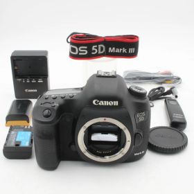 ショット数32293 Canon キヤノン EOS 5D Mark III ボディ デジタル 一眼レフ カメラ CANON キャノン リモートスイツチ RS-80N3付き 93005